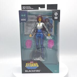 McFarlane DC Direct  Blackfire Digital (The New Teen Titans) 7" Action Figure